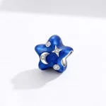Charms Typu Pandora Gwiaździste niebo w blasku księżyca - BSC178