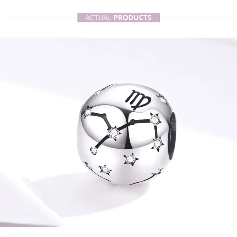 (zdjęcie do) Charms Typu Pandora Gwiazdozbiór Panny - SCC1218-6 - Wyświetl 2
