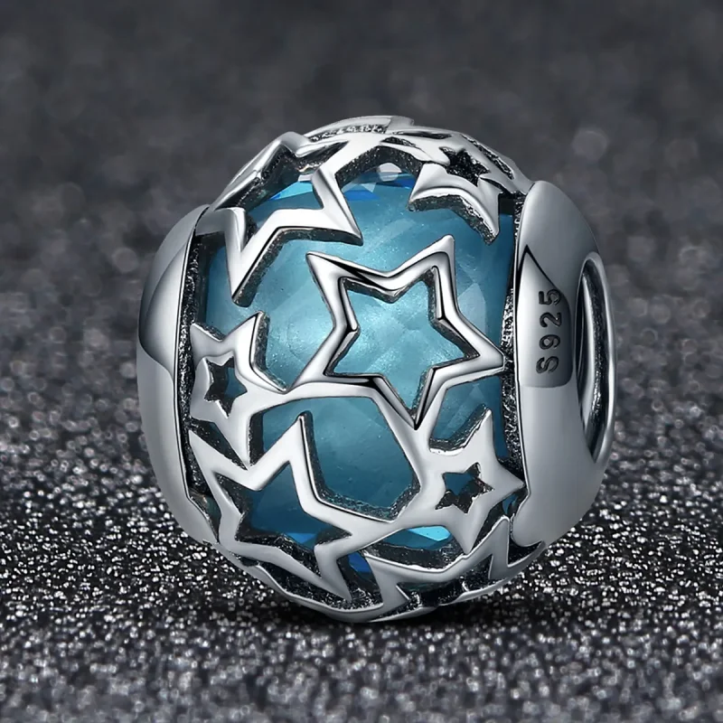 (zdjęcie do) Charms Typu Pandora Gwiazdy - SCC411 - Wyświetl 2