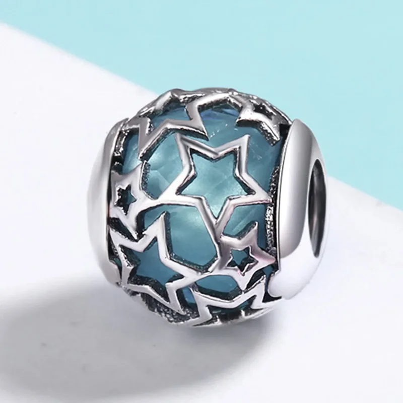 (zdjęcie do) Charms Typu Pandora Gwiazdy - SCC411 - Wyświetl 3