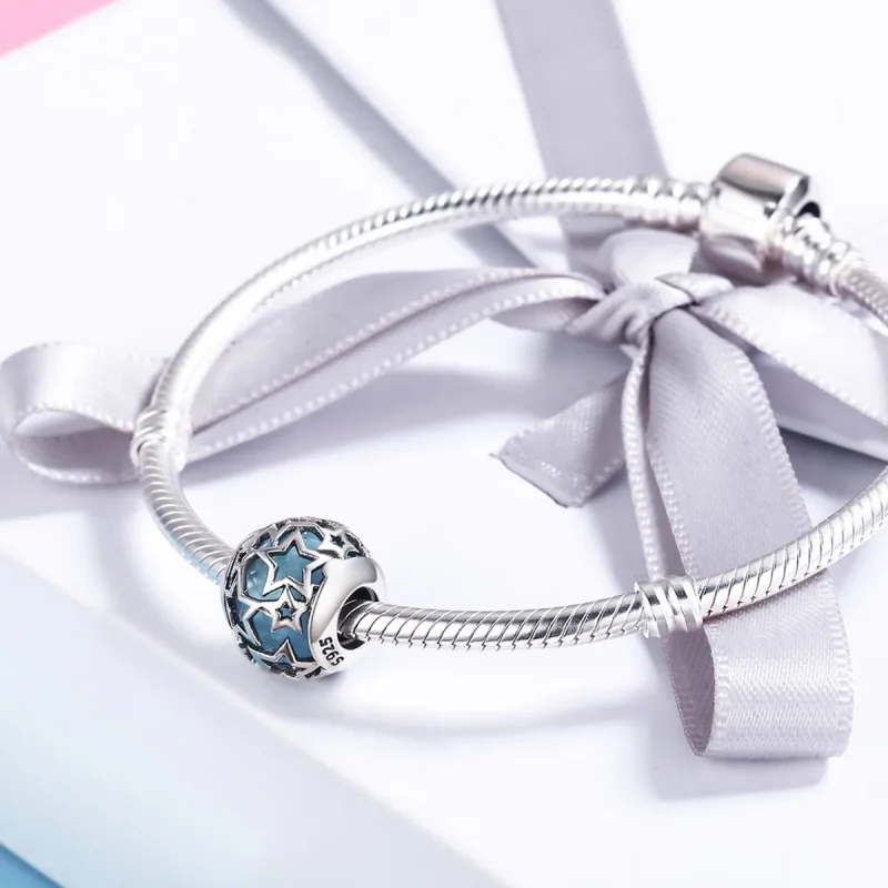 (zdjęcie do) Charms Typu Pandora Gwiazdy - SCC411 - Wyświetl 4