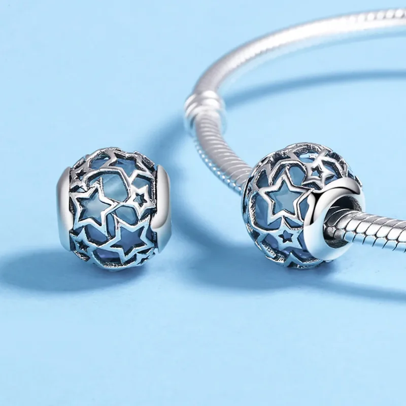 (zdjęcie do) Charms Typu Pandora Gwiazdy - SCC411 - Wyświetl 5