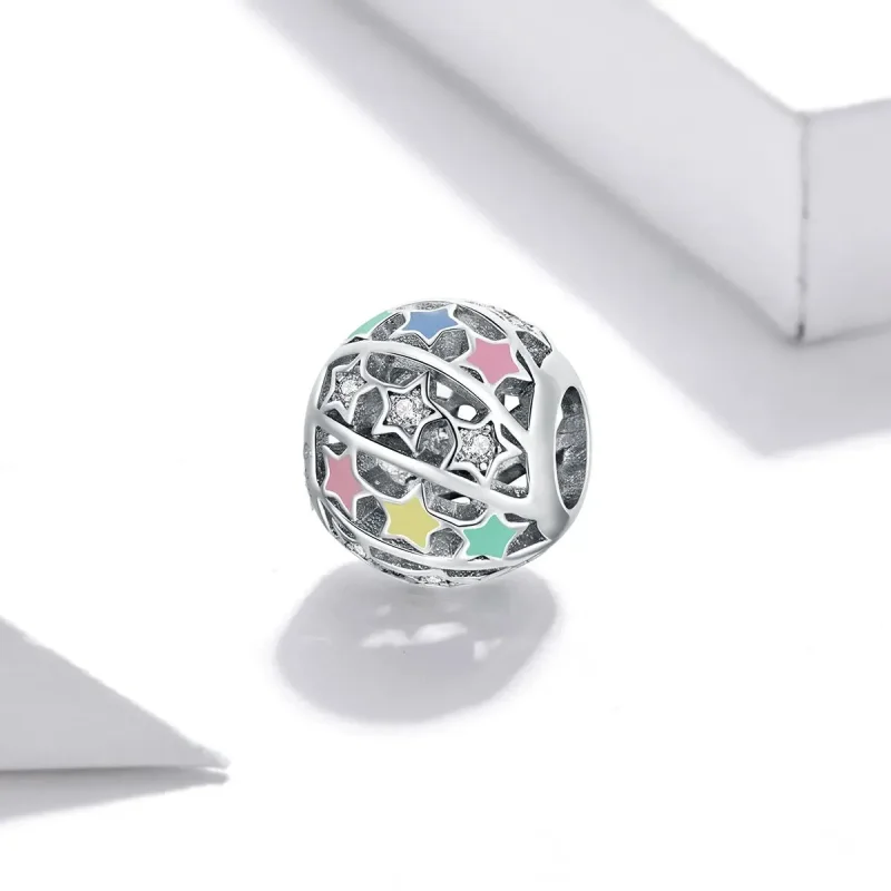 (zdjęcie do) Charms Typu Pandora Gwiezdna Planeta - BSC438 - Wyświetl 2