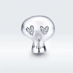 Charms Typu Pandora Halloweenowa czaszka - SCC1362