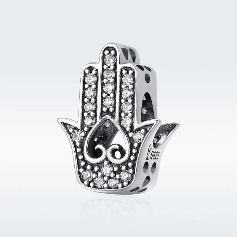 (zdjęcie do) Charms Typu Pandora Hamsa - SCC225 - Wyświetl 2