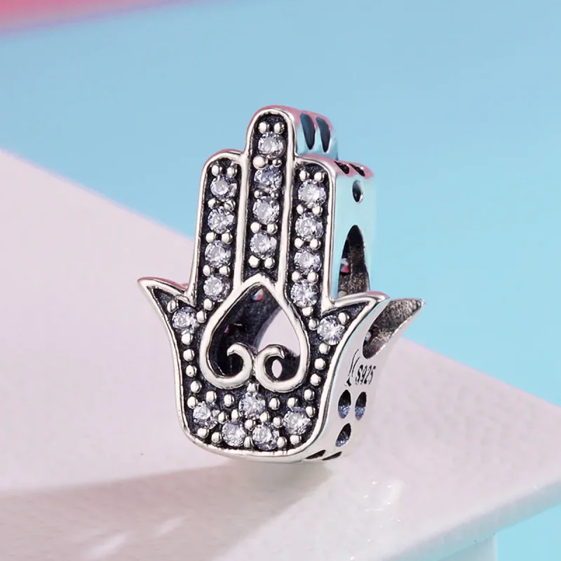 (zdjęcie do) Charms Typu Pandora Hamsa - SCC225 - Wyświetl 4
