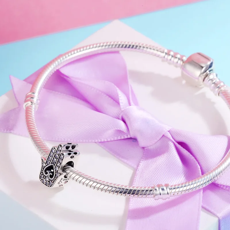 (zdjęcie do) Charms Typu Pandora Hamsa - SCC225 - Wyświetl 6