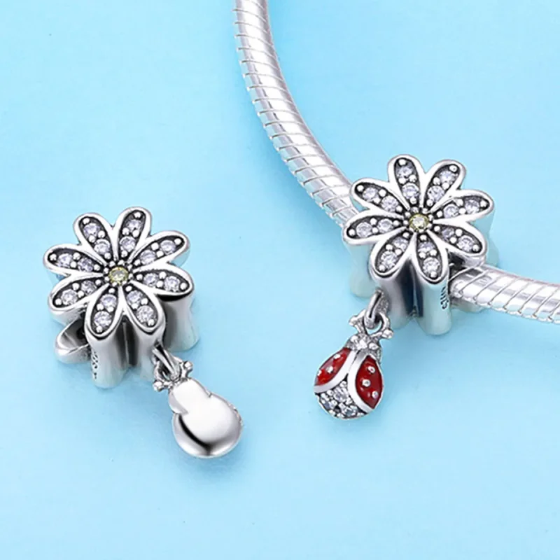 (zdjęcie do) Charms Typu Pandora Historia Biedronki - SCC727 - Wyświetl 2