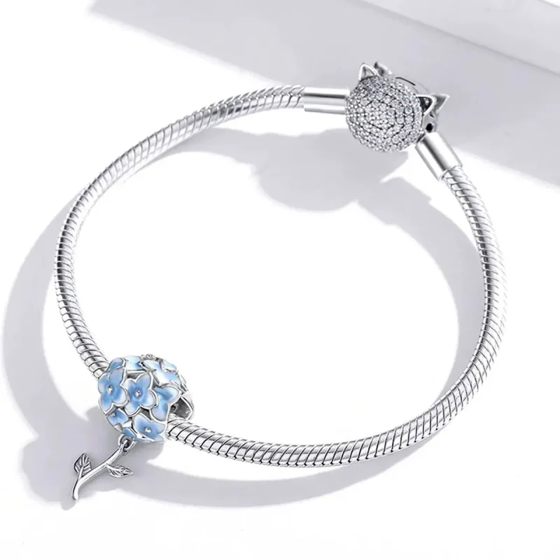 (zdjęcie do) Charms Typu Pandora Hortensja - BSC392 - Wyświetl 3