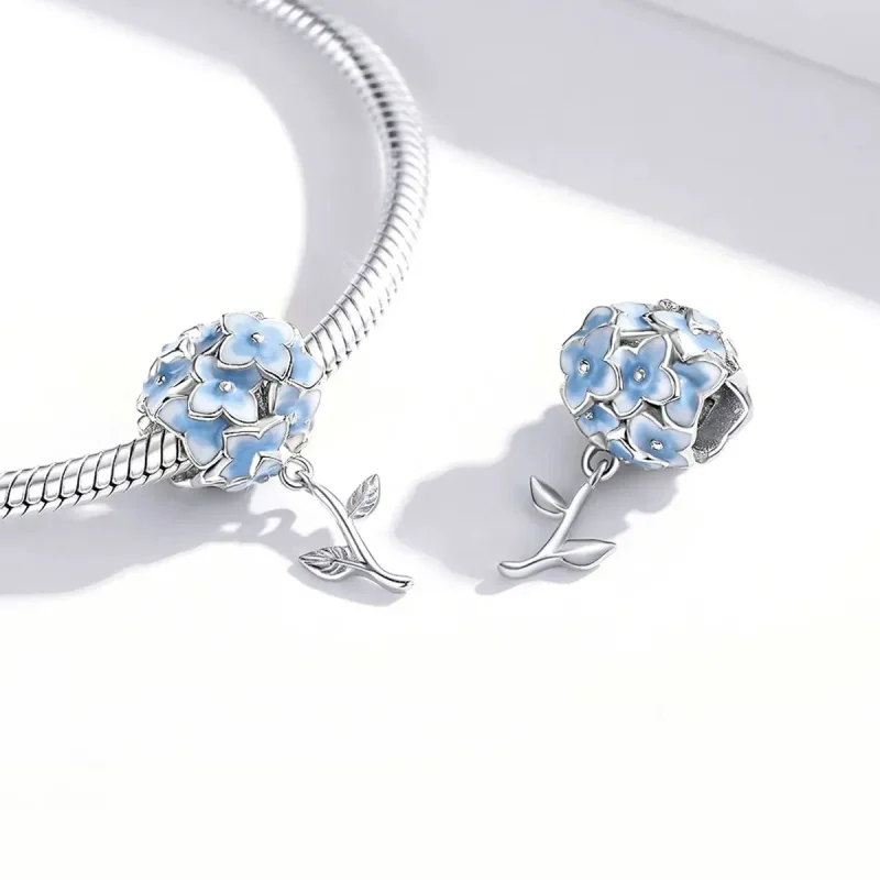 (zdjęcie do) Charms Typu Pandora Hortensja - BSC392 - Wyświetl 4