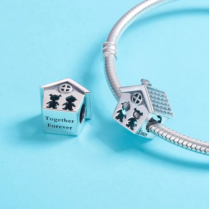 (zdjęcie do) Charms Typu Pandora Idealne życie w kochającym domu - SCC541 - Wyświetl 5