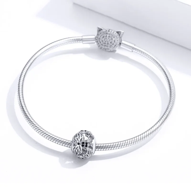(zdjęcie do) Charms Typu Pandora Inteligentna pszczoła - BSC200 - Wyświetl 3