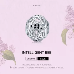 Charms Typu Pandora Inteligentna pszczoła - BSC200