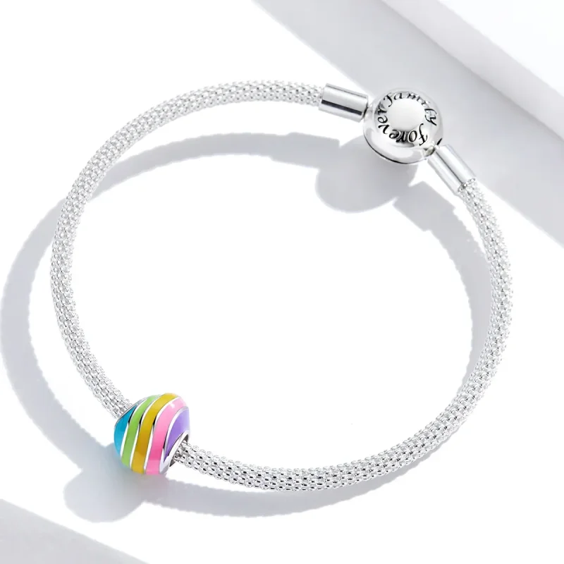 (zdjęcie do) Charms Typu Pandora Jajko wielkanocne - BSC223 - Wyświetl 3
