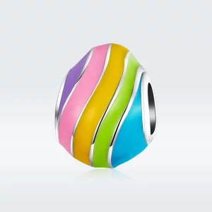 Charms Typu Pandora Jajko wielkanocne - BSC223