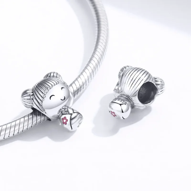 (zdjęcie do) Charms Typu Pandora Japońska Lalka - SCC1455 - Wyświetl 4