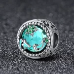 Charms Typu Pandora Jasne gwiazdy - SCC246