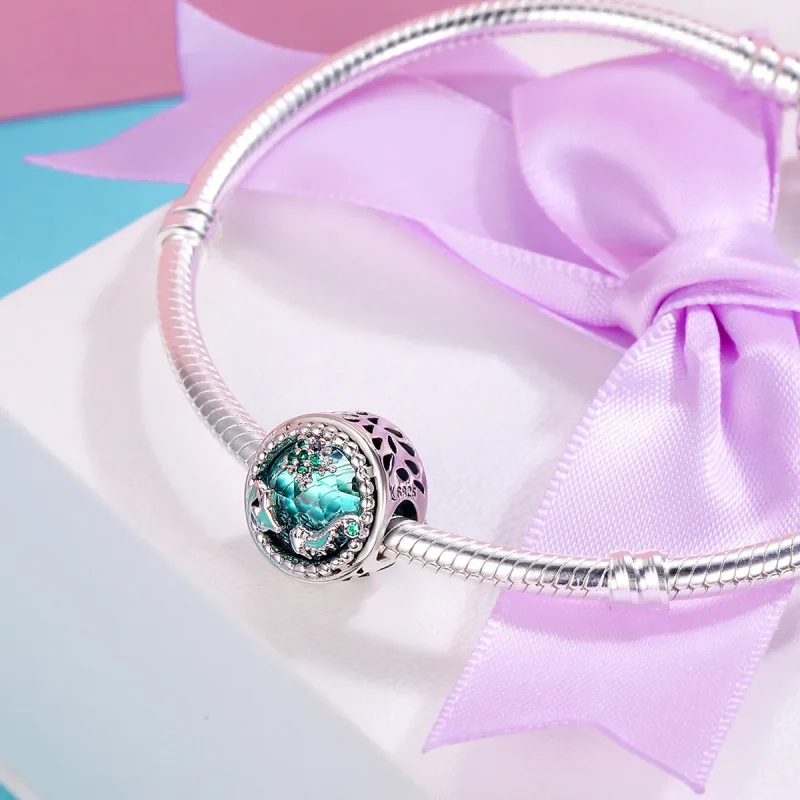 (zdjęcie do) Charms Typu Pandora Jasne gwiazdy - SCC246 - Wyświetl 6