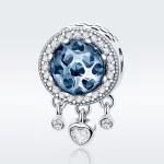Charms Typu Pandora Jasne Kryształowe Serce - SCC724