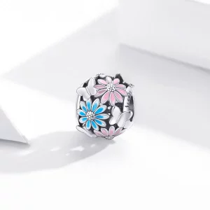 Charms Typu Pandora Jasne stokrotki - SCC1837