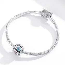 Charms Typu Pandora Jasne stokrotki - SCC1837
