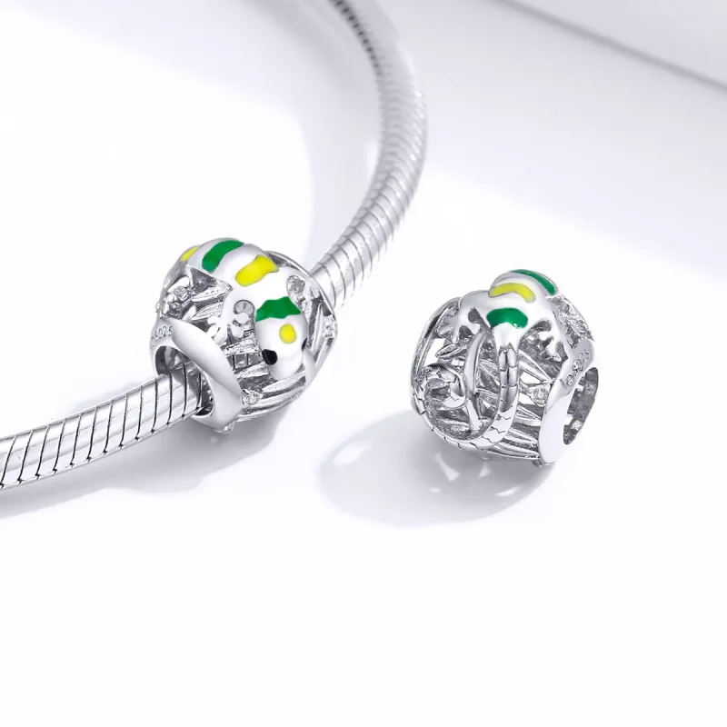 (zdjęcie do) Charms Typu Pandora Jaszczurka - BSC199 - Wyświetl 4