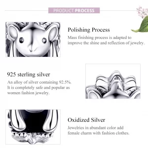 Charms Typu Pandora Jeż Nino - SCC1420