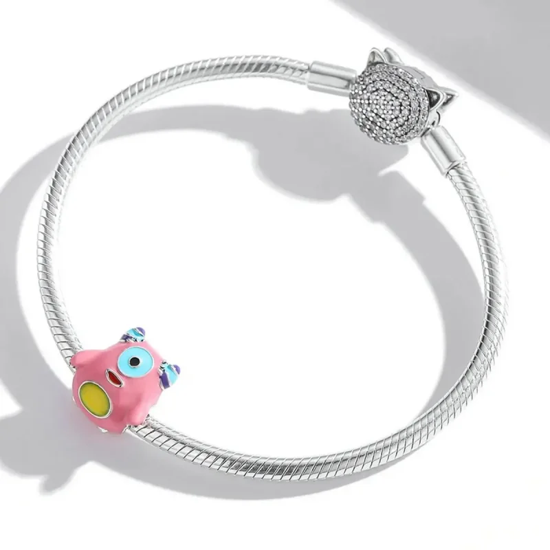 (zdjęcie do) Charms Typu Pandora Jednooki potwór - SCC2057 - Wyświetl 3