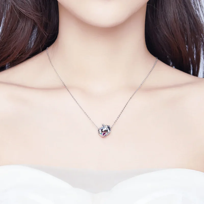 (zdjęcie do) Charms Typu Pandora Jednorożec dla mamy - SCC1160 - Wyświetl 3