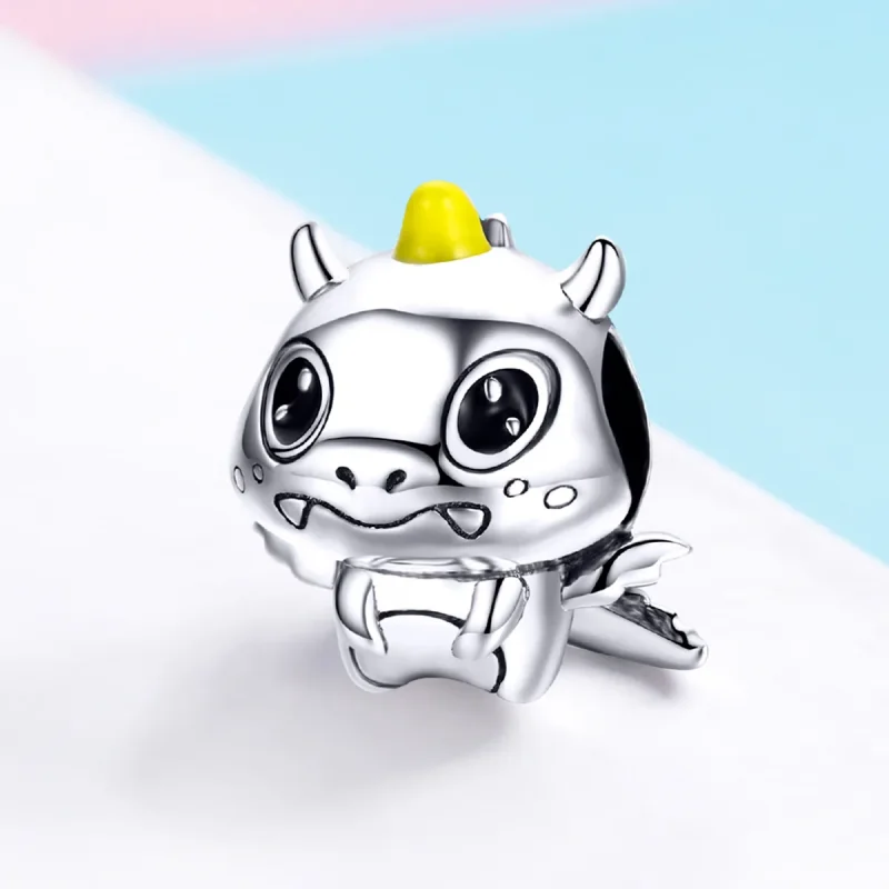 (zdjęcie do) Charms Typu Pandora Jestem Smokiem - BSC060 - Wyświetl 2