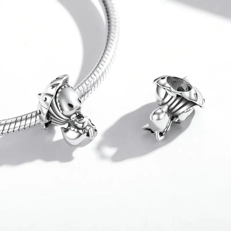 (zdjęcie do) Charms Typu Pandora Kaczątko w stylu zachodnim - SCC2044 - Wyświetl 4