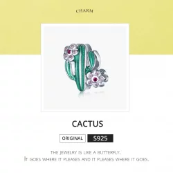 Charms Typu Pandora Kaktus - BSC261