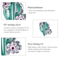 Charms Typu Pandora Kaktus - BSC261