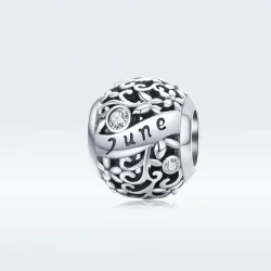 Charms Typu Pandora Kamień narodzin czerwca - SCC1385-6