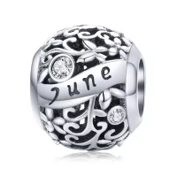 Charms Typu Pandora Kamień narodzin czerwca - SCC1385-6