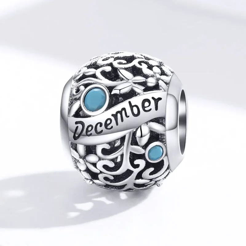 (zdjęcie do) Charms Typu Pandora Kamień narodzin grudnia - SCC1385-12 - Wyświetl 4