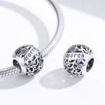 Charms Typu Pandora Kamień narodzin marca - SCC1385-3