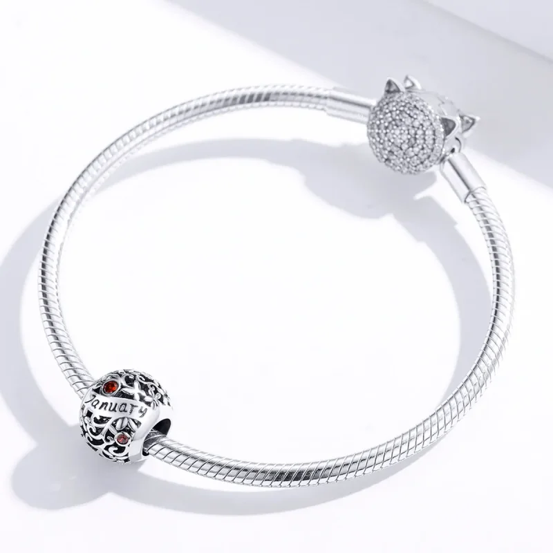 (zdjęcie do) Charms Typu Pandora Kamień narodzin w styczniu - SCC1385-1 - Wyświetl 2