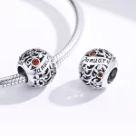 Charms Typu Pandora Kamień narodzin w styczniu - SCC1385-1