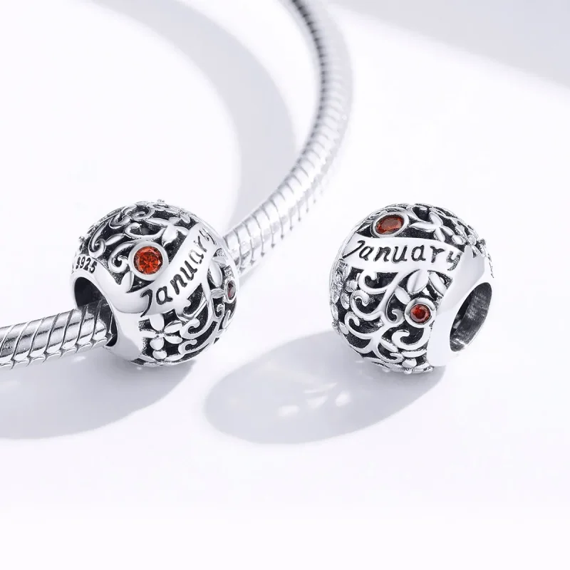(zdjęcie do) Charms Typu Pandora Kamień narodzin w styczniu - SCC1385-1 - Wyświetl 3