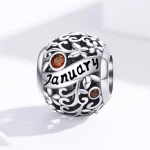 Charms Typu Pandora Kamień narodzin w styczniu - SCC1385-1