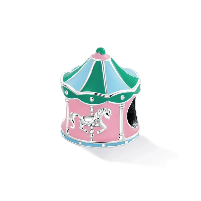 (zdjęcie do) Charms Typu Pandora Karuzela - SCC2233 - Wyświetl 2