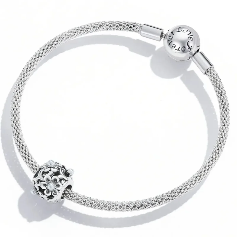 (zdjęcie do) Charms Typu Pandora Klasyczne kwiaty - SCC2182 - Wyświetl 4