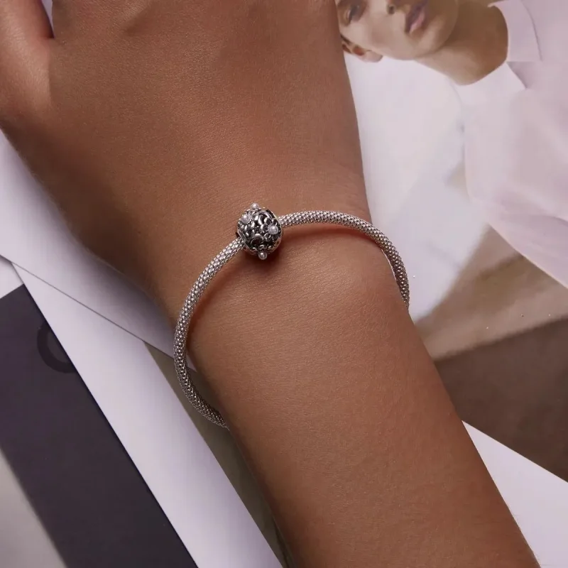 (zdjęcie do) Charms Typu Pandora Klasyczne kwiaty - SCC2182 - Wyświetl 5