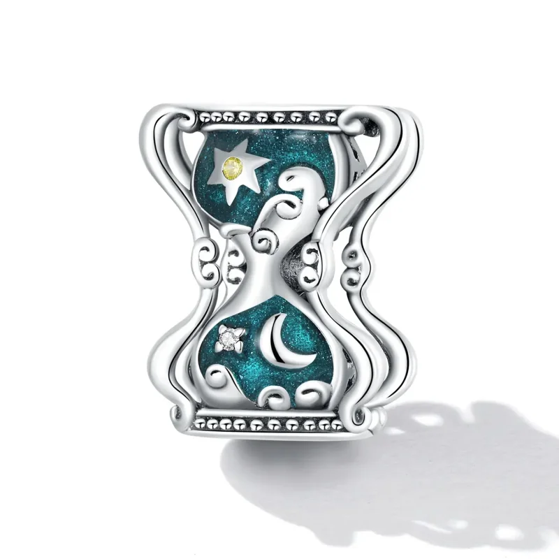 (zdjęcie do) Charms Typu Pandora Klepsydra Słońca i Księżyca - SCC2265 - Wyświetl 2