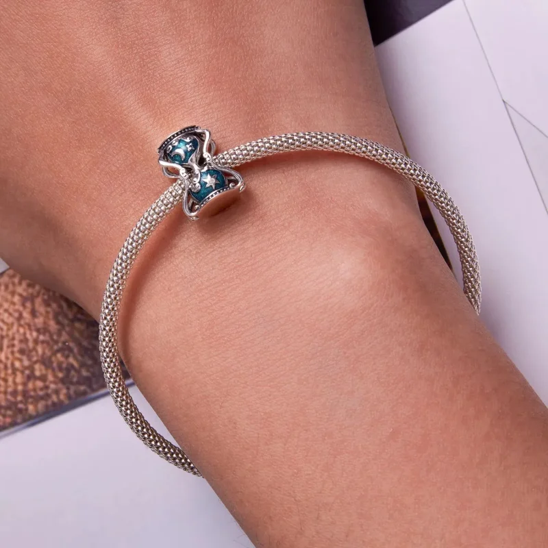 (zdjęcie do) Charms Typu Pandora Klepsydra Słońca i Księżyca - SCC2265 - Wyświetl 6