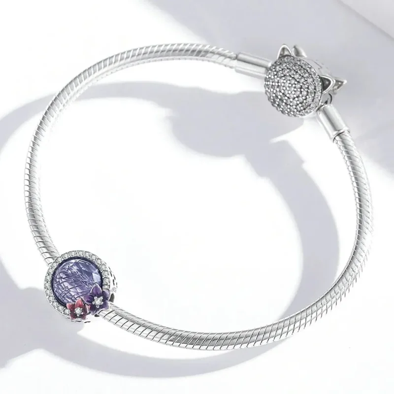 (zdjęcie do) Charms Typu Pandora Kobieca moc - genialne kwiaty - SCC2141 - Wyświetl 3