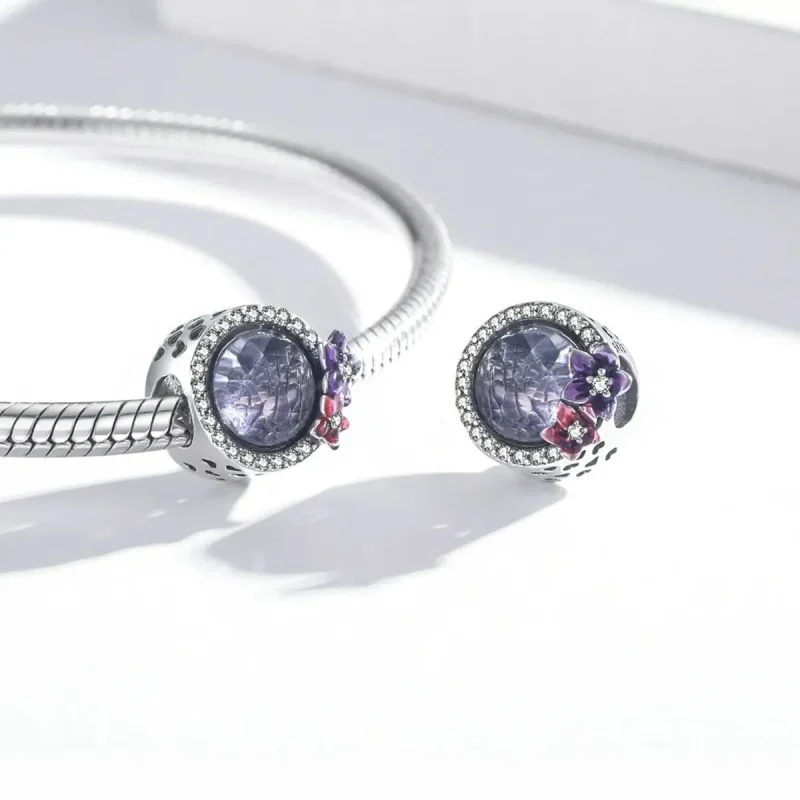 (zdjęcie do) Charms Typu Pandora Kobieca moc - genialne kwiaty - SCC2141 - Wyświetl 4