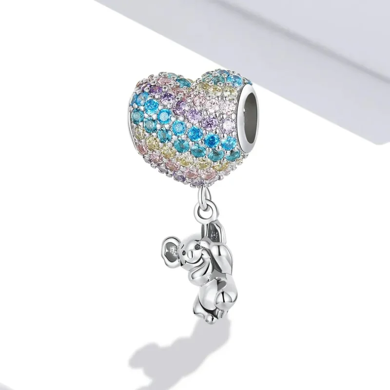 (zdjęcie do) Charms Typu Pandora Kochaj Balonową Koalę - SCC2116 - Wyświetl 2