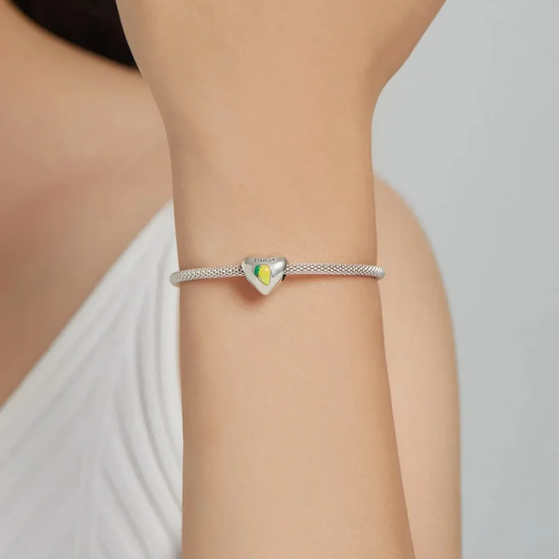 (zdjęcie do) Charms Typu Pandora Kochaj Mango - SCC1952 - Wyświetl 5